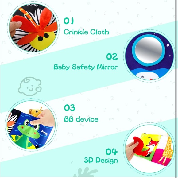 Infant My First Book-Sensory Play - Picture 2 of 10